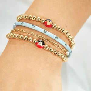 BaubleBar Mickey initial Pisa Bracelet “R”
